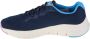 Skechers Arch Fit-Infinity Cool 149722-NVMT Vrouwen Marineblauw Sneakers - Thumbnail 23