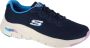 Skechers Arch Fit-Infinity Cool 149722-NVMT Vrouwen Marineblauw Sneakers - Thumbnail 6