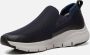 Skechers Arch Fit instappers blauw - Thumbnail 3