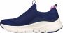 Skechers ARCH FIT-KEEP IT UP Navy Purple - Thumbnail 3