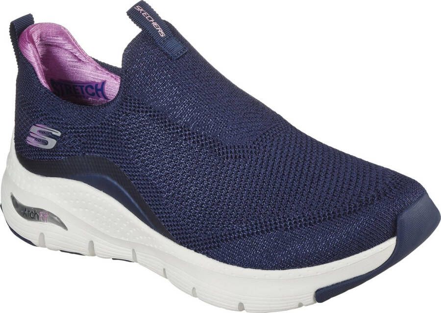 Skechers Arch Fit Keep It Up sneakers blauw