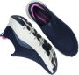 Skechers Arch Fit Keep It Up Dames Sneakers Navy Purple - Thumbnail 10