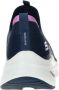 Skechers Arch Fit Keep It Up Dames Sneakers Navy Purple - Thumbnail 12