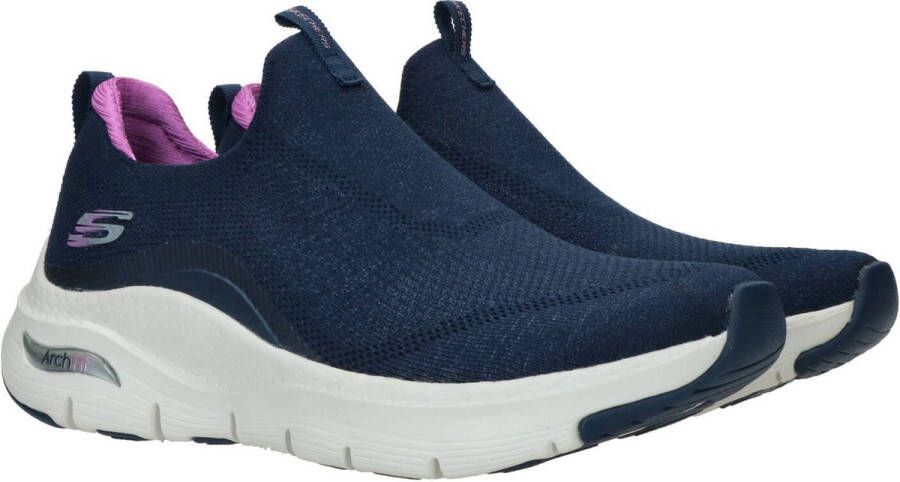 Skechers Arch Fit Keep It Up sneakers blauw