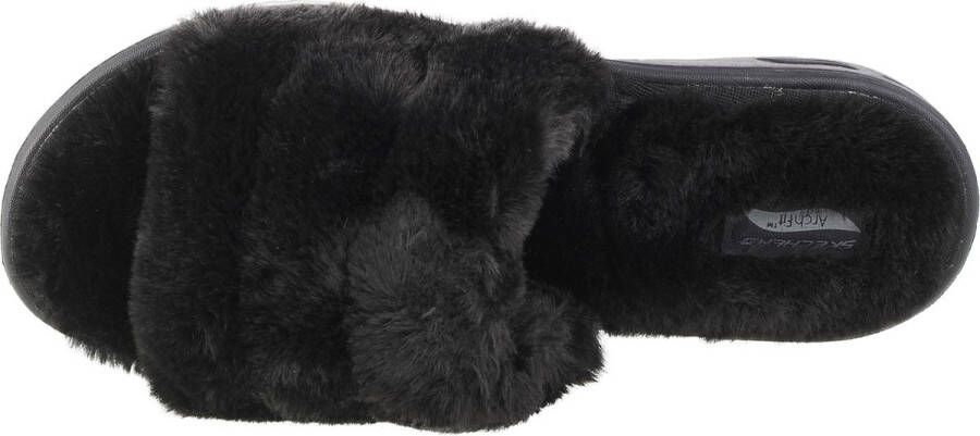 Skechers Arch Fit Lounge-Unwind Dames Slippers Black