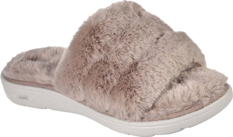 Skechers Arch Fit Lounge-Unwind Dames Slippers Taupe