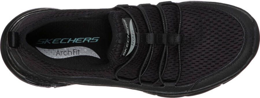 Skechers Arch Fit-Lucky Thoughts Dames Instappers Black