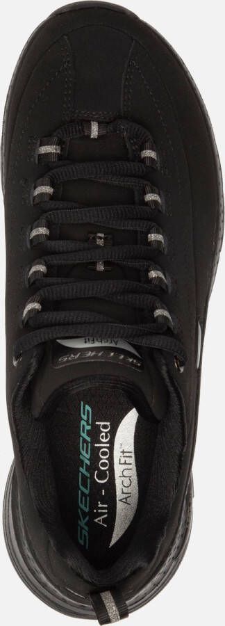 Skechers Arch Fit Metro Skyline Dames Sneakers Zwart
