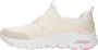 Skechers Arch Fit Modern Rhythm Instapper Vrouwen Beige Maat - Thumbnail 5