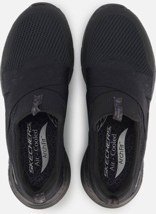 Skechers Elegante Arch Fit Sneakers voor Dames Zwart Dames - Foto 9