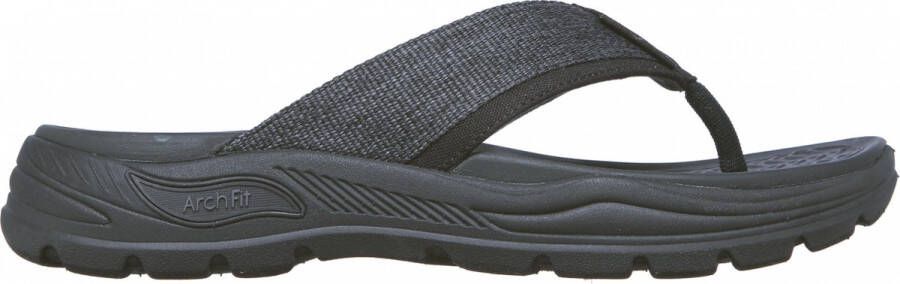 Skechers Arch Fit Motley slippers zwart