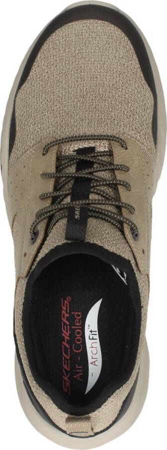 Skechers Arch Fit Orvan heren sneaker Taupe