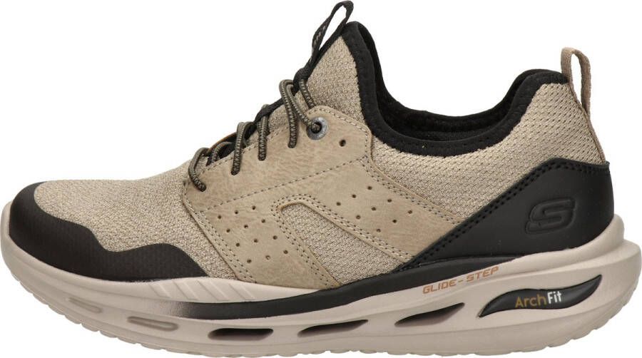 Skechers Arch Fit Orvan heren sneaker Taupe