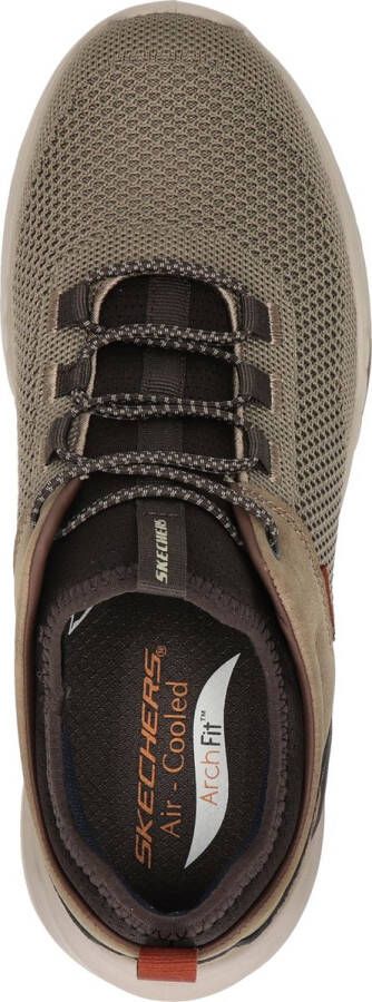 Skechers Arch Fit Orvan Percer Heren Sneakers Groen