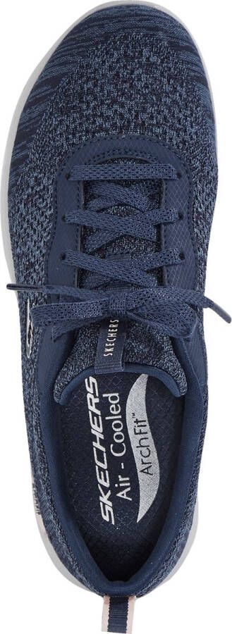 Skechers Arch Fit Refine Lavish Sneakers Laag blauw