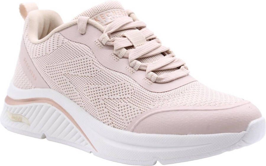 Skechers Arch Fit S-Miles Dames Sneaker Beige