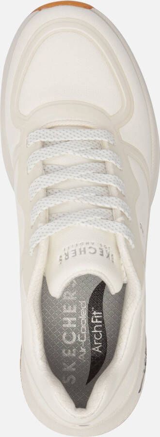 Skechers Arch Fit S-Miles- Mile Makers Dames Sneakers Wit