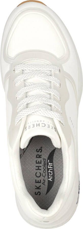 Skechers Arch Fit S-Miles- Mile Makers Dames Sneakers Wit