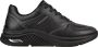 Skechers Arch Fit S-Miles- Mile Makers Dames Sneakers Zwart - Thumbnail 28
