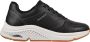 Skechers Arch Fit S-Miles- Mile Makers Dames Sneakers Zwart - Thumbnail 5