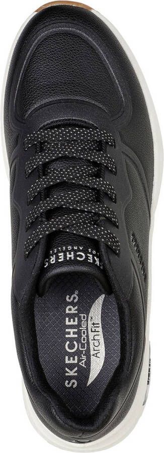 Skechers Arch Fit S-Miles- Mile Makers Dames Sneakers Zwart