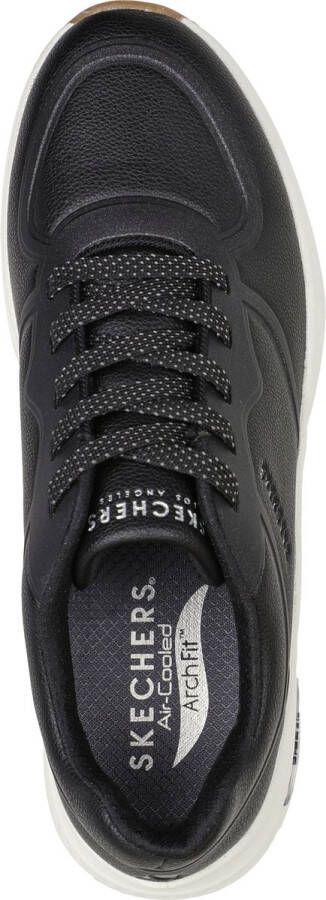 Skechers Arch Fit S-Miles- Mile Makers Dames Sneakers Zwart