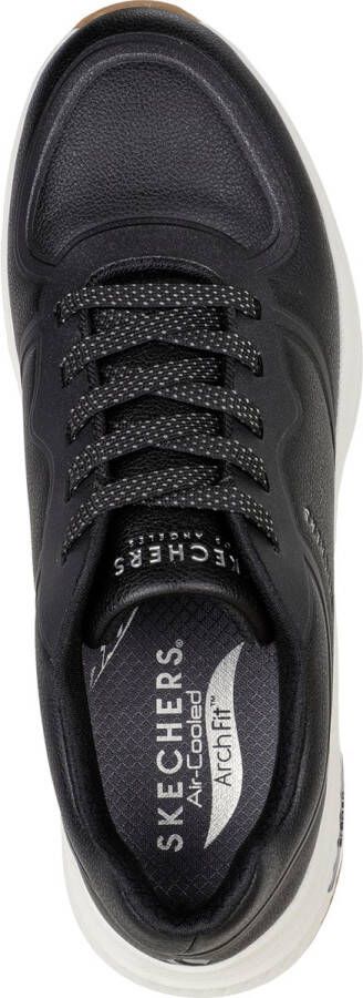 Skechers Arch Fit S-Miles- Mile Makers Dames Sneakers Zwart