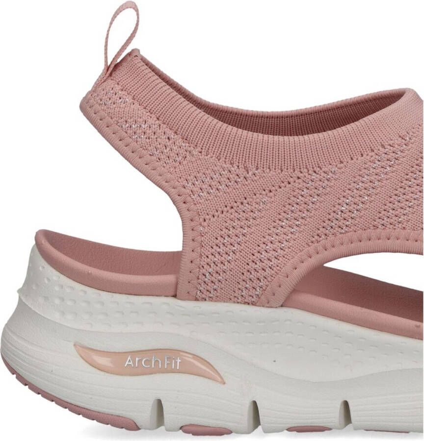 Skechers Arch Fit Sandaal Vrouwen Roze