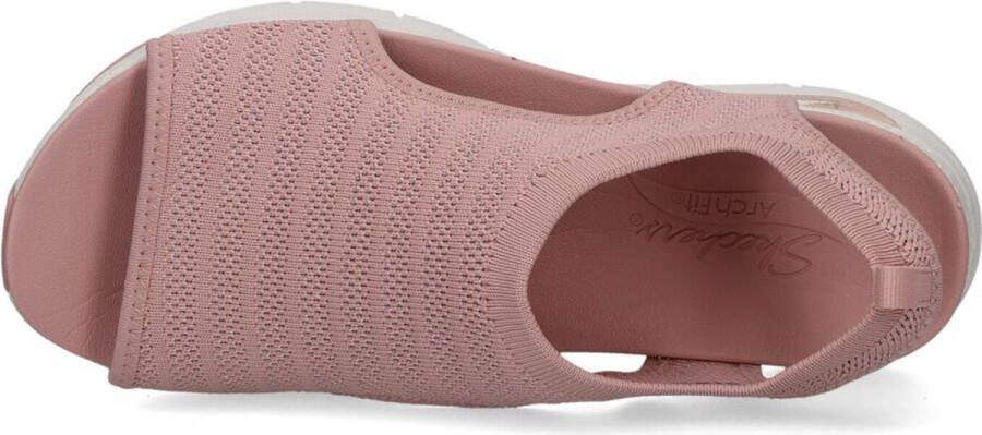 Skechers Arch Fit Sandaal Vrouwen Roze