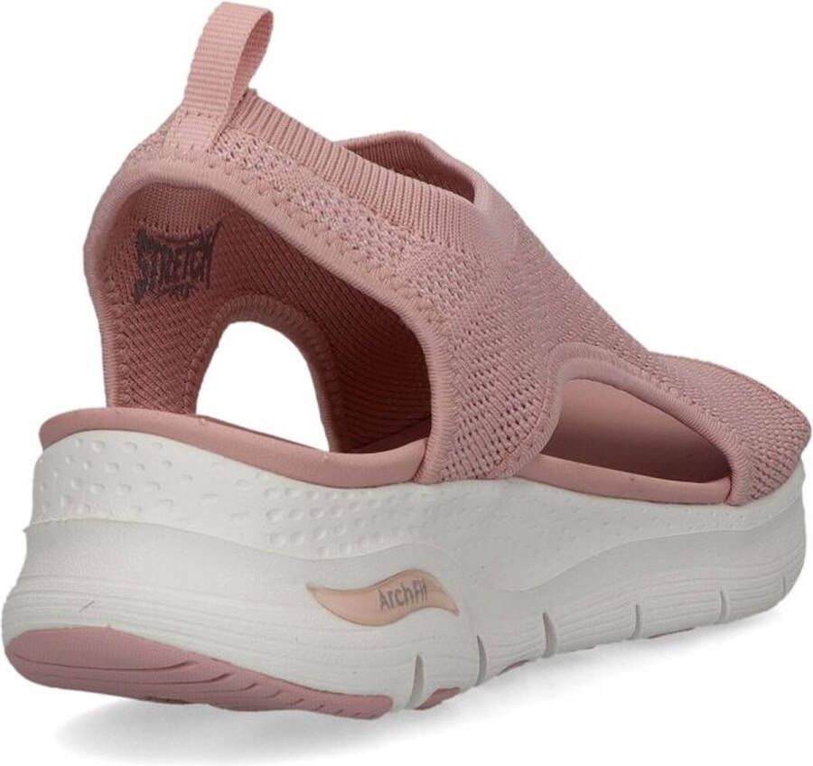 Skechers Arch Fit Sandaal Vrouwen Roze