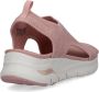 Skechers Comfortabele Arch Fit Vegan Sandaal Pink Dames - Thumbnail 5