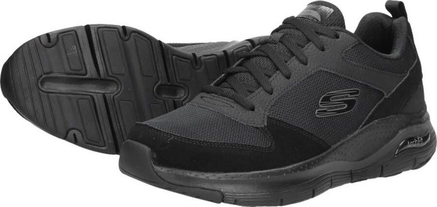 Skechers Comfortabele Arch Fit Servitica Sneaker Black Heren - Foto 10