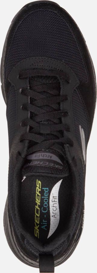 Skechers Comfortabele Arch Fit Servitica Sneaker Black Heren - Foto 4