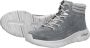 Skechers Arch Fit Smooth Comfy Chill Dames Sneakers Grijs - Thumbnail 6