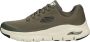 Skechers Groene Textiel Wasbare Sneaker met Arch Fit en AirCooled Memory Foam Groen Heren - Thumbnail 8