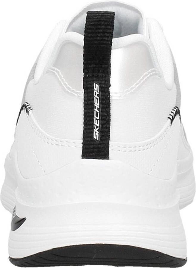 Skechers Arch Fit dames sneaker Wit zwart - Foto 15