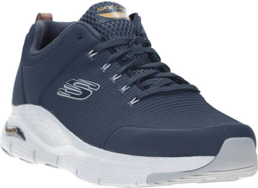 Skechers Arch Fit Titan sneakers blauw Textiel