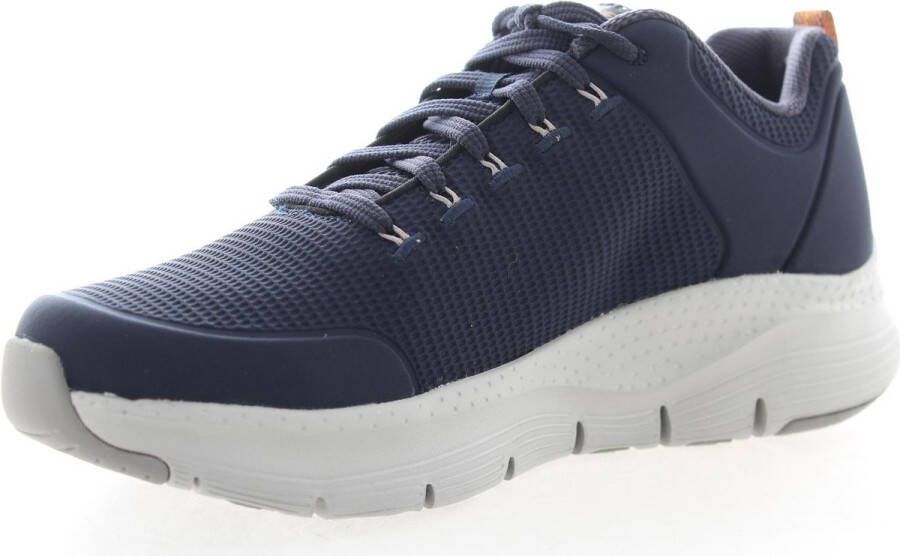Skechers Arch Fit Titan sneakers blauw Textiel