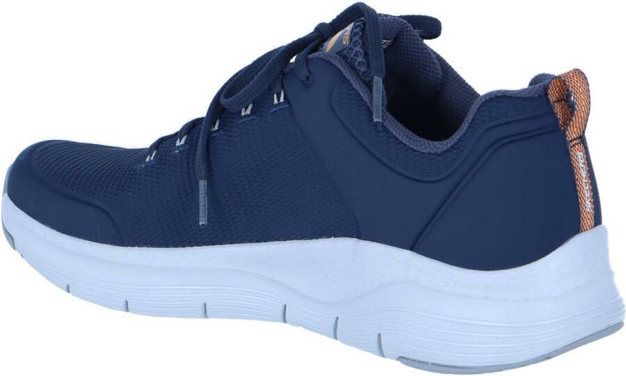 Skechers Arch Fit Titan sneakers blauw Textiel
