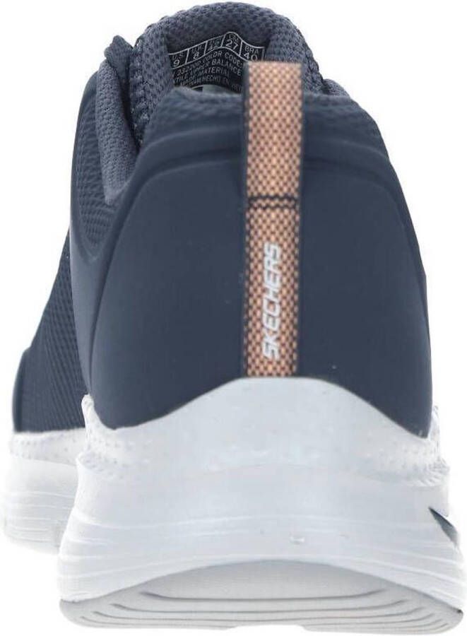 Skechers Arch Fit Titan sneakers blauw Textiel