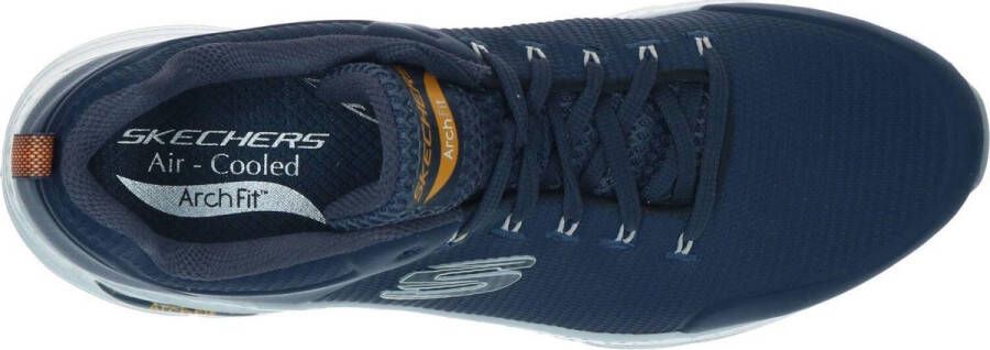 Skechers Arch Fit Titan sneakers blauw Textiel