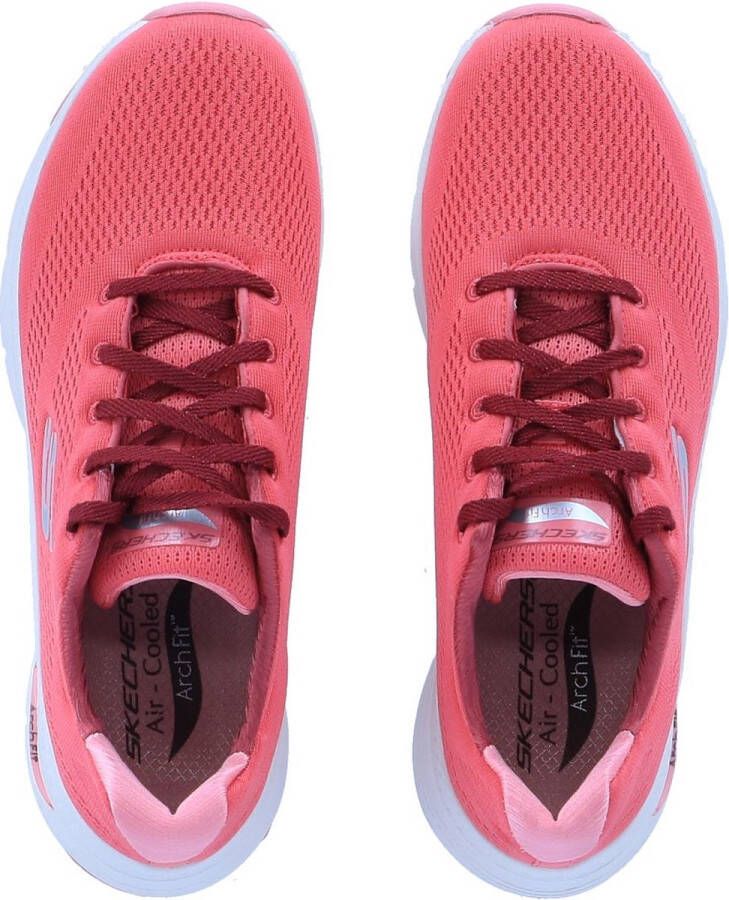 Skechers Archfit Big Appeal Roze Sneaker