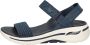 Skechers ArchFit Go Walk dames sandaal Blauw - Thumbnail 3