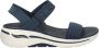 Skechers ArchFit Go Walk dames sandaal Blauw - Thumbnail 5