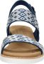 Skechers Beach Kiss Wedge Sandalen blauw Dames - Thumbnail 12