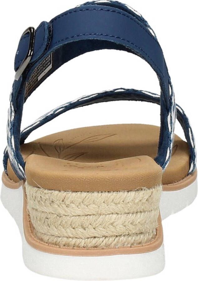 Skechers Beach Kiss Wedge sandalen blauw Dames