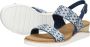 Skechers Beach Kiss Wedge Sandalen blauw Dames - Thumbnail 7