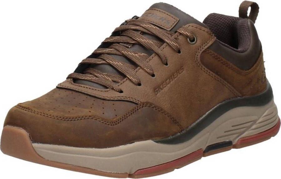 Skechers Relaxed Fit Benago Treno Sneakers bruin - Foto 5