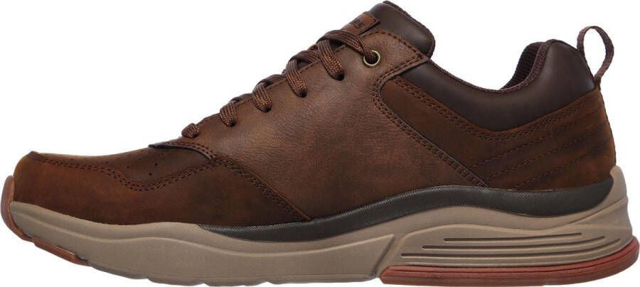 Skechers Relaxed Fit Benago Treno Sneakers bruin - Foto 7