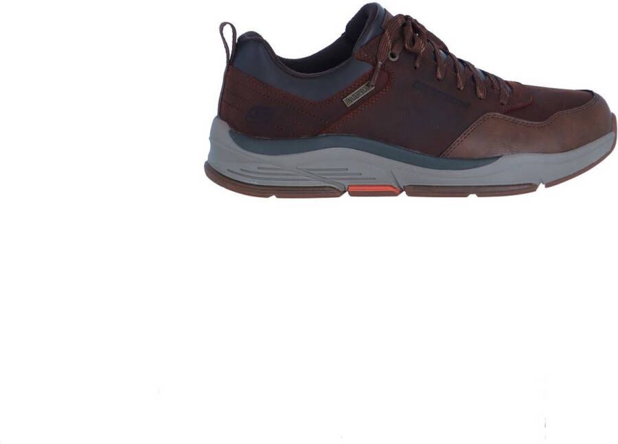Skechers Bengao Hombre Heren Veterschoenen Bruin